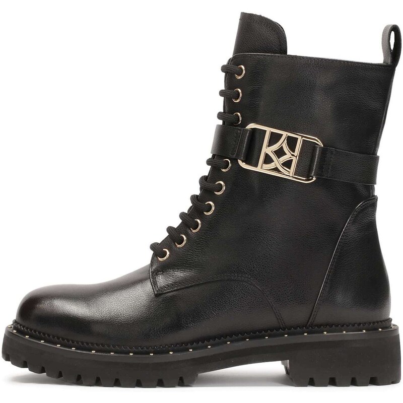 Kazar Šnurovacie členkové čižmy čierna 60867254