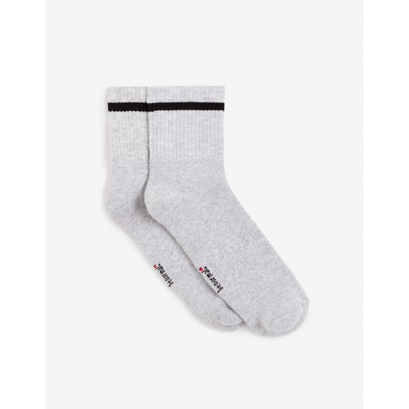 Svetlosivé pánske ponožky Celio Gihalf 50667681
