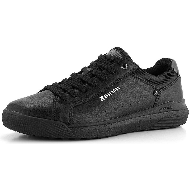 E-shop Rieker Revolution pánske čierne sneakers U1100-00