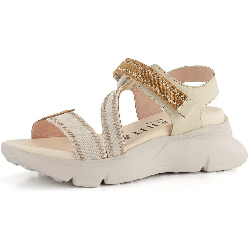 E-shop Hispanitas sandále na platforme Jamaica Desert/Nata CHV243459