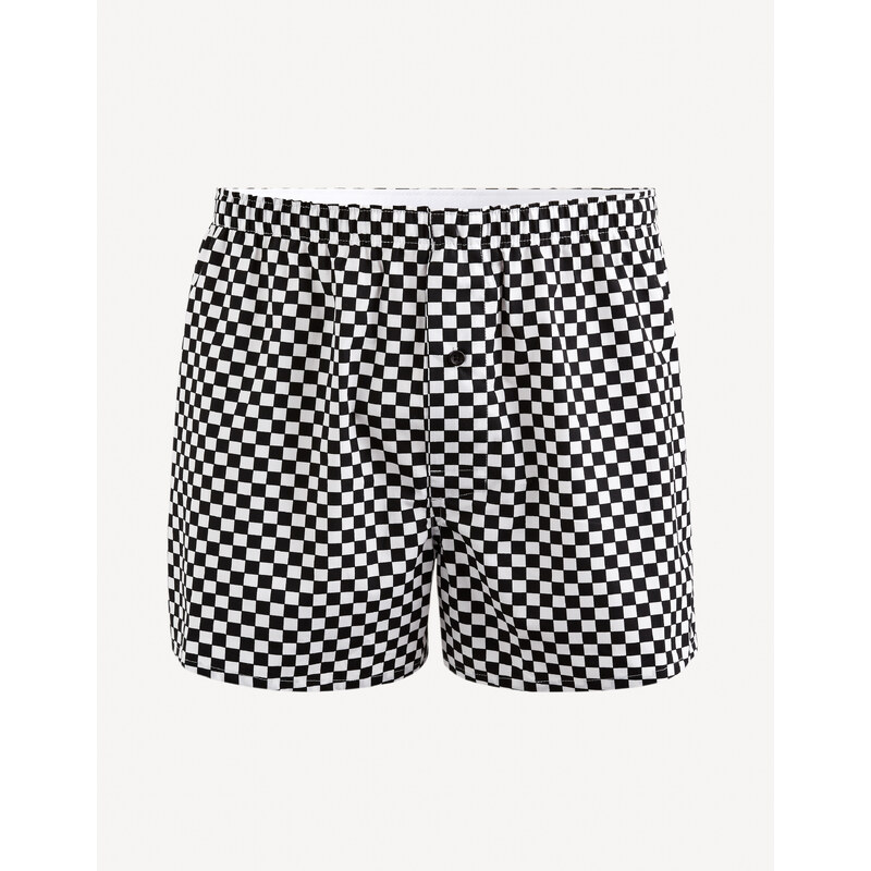 Čierne pánske vzorované trenírky Celio Giwodam 50585929