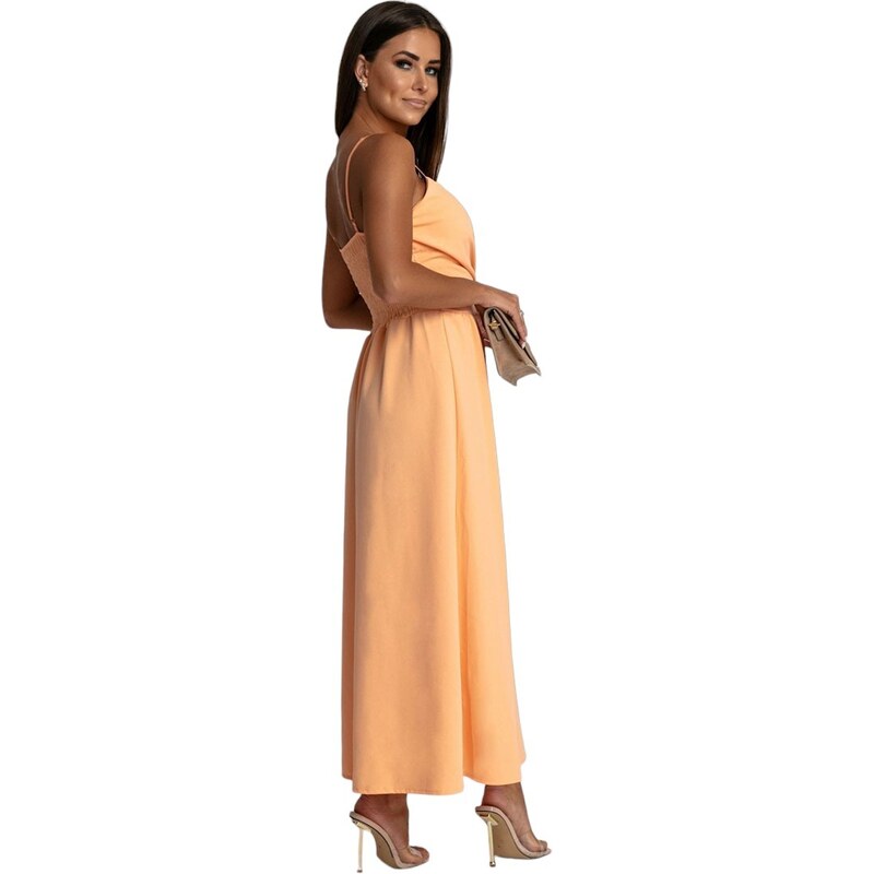 Dámske šaty Lernie - Oranžové - Taliansko