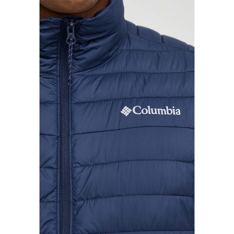 Športová vesta Columbia Silver Falls čierna farba, prechodný, 2034515
