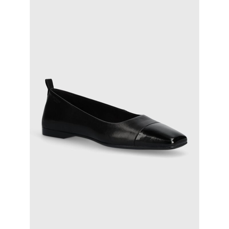 Kožené balerínky Vagabond Shoemakers DELIA čierna farba, 5707-062-20
