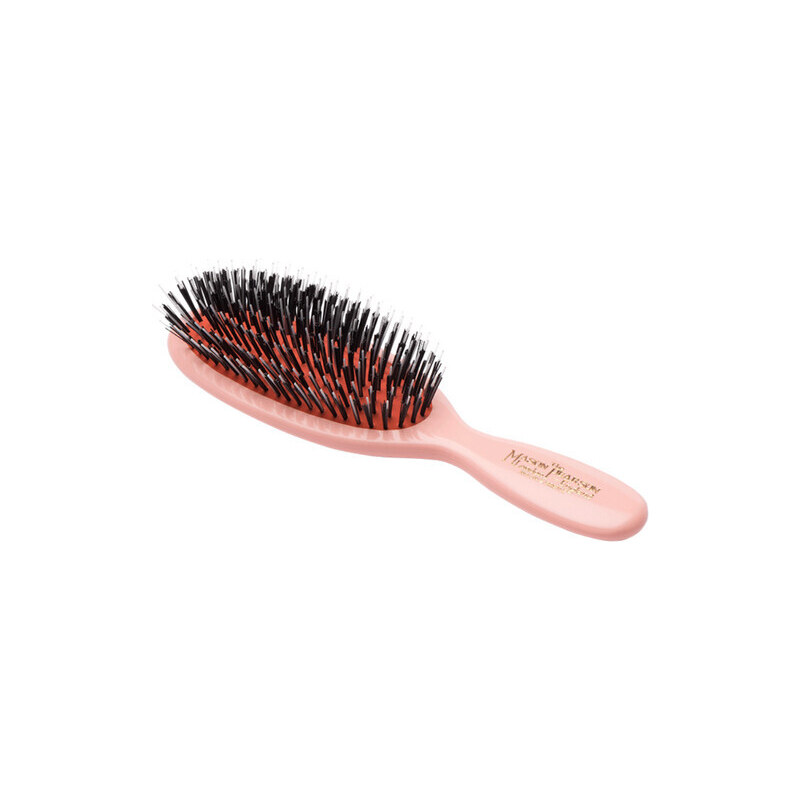 Mason Pearson Pocket Bristle & Nylon Hairbrush BN4 1 ks, Ružová