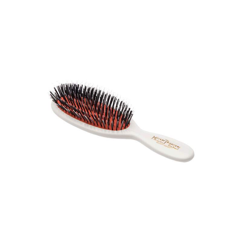 Mason Pearson Pocket Bristle & Nylon Hairbrush BN4 1 ks, Biela