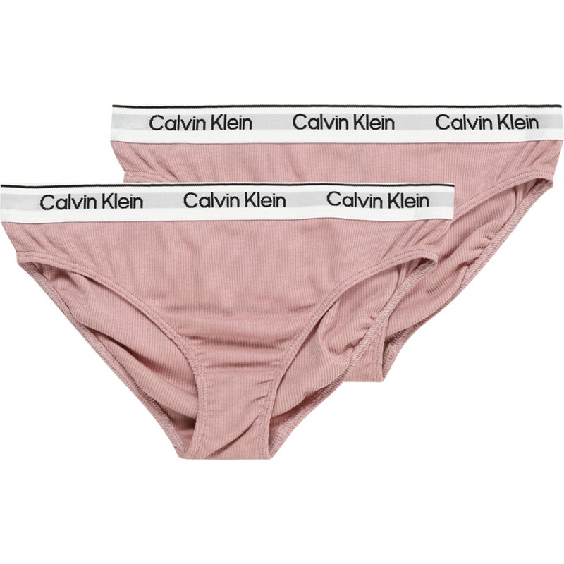 Calvin Klein Underwear Nohavičky staroružová / čierna / biela