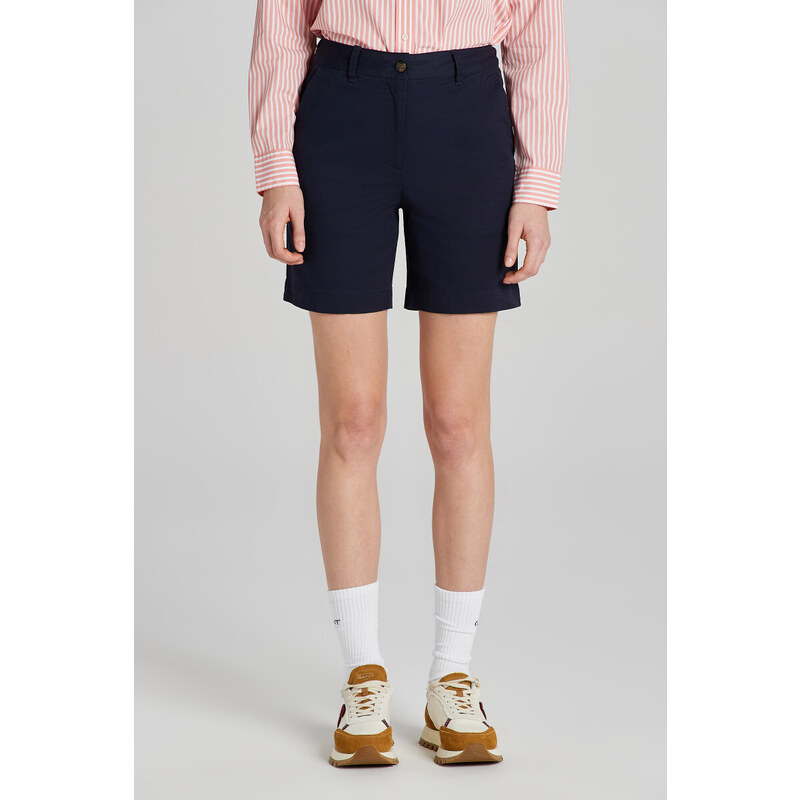 ŠORTKY GANT CHINO SHORTS EVENING BLUE 49374897