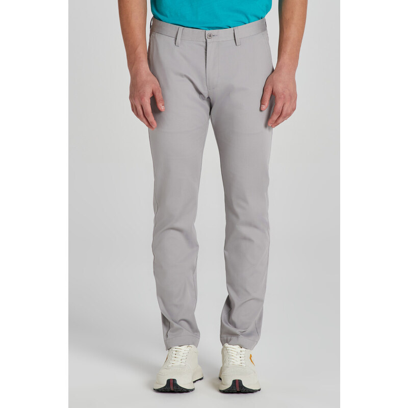 NOHAVICE GANT SLIM SPORTS CHINOS MID GREY 49374937