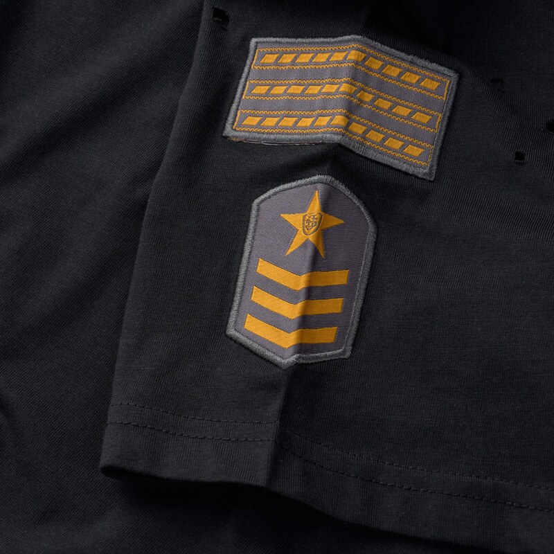 Pánske tričko Army II - čierne