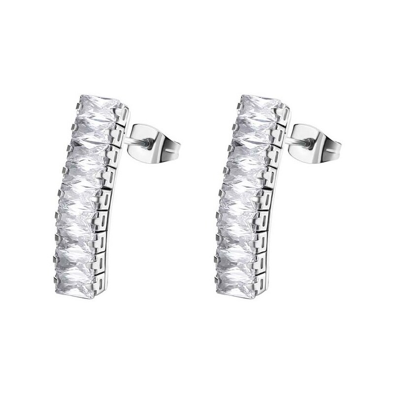 Brosway Krásne oceľové náušnice so zirkónmi Desideri BEIE010 66583929