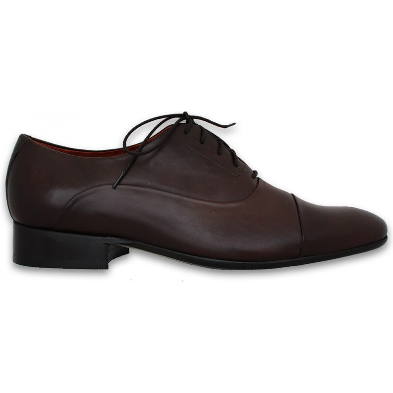 GLS Pánska spoločenská obuv NR85702-30103 DARK BROWN 49372374
