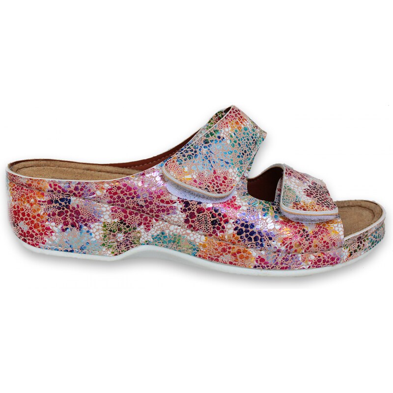 Secretshoes Zdravotná obuv SH3022 PINK FLOWER 49372336