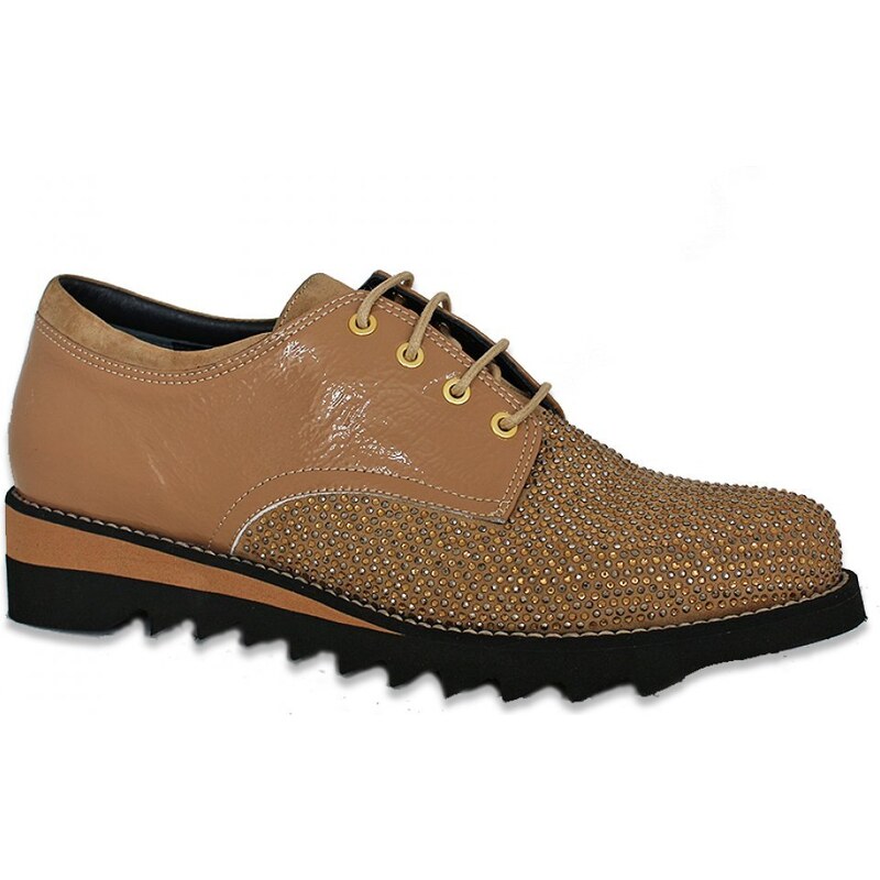 Secretshoes Dámske štrasové poltopánky TT2004-401 49372659