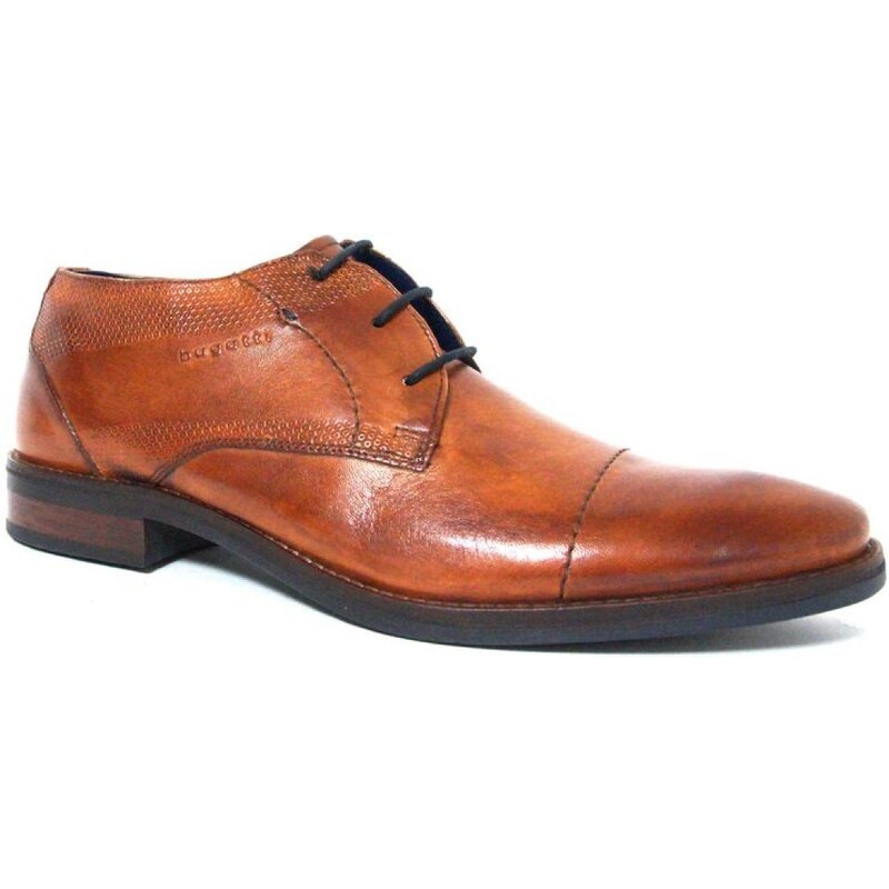 Pánske poltopánky BUGATTI 311-58401-4100 COGNAC 49372639