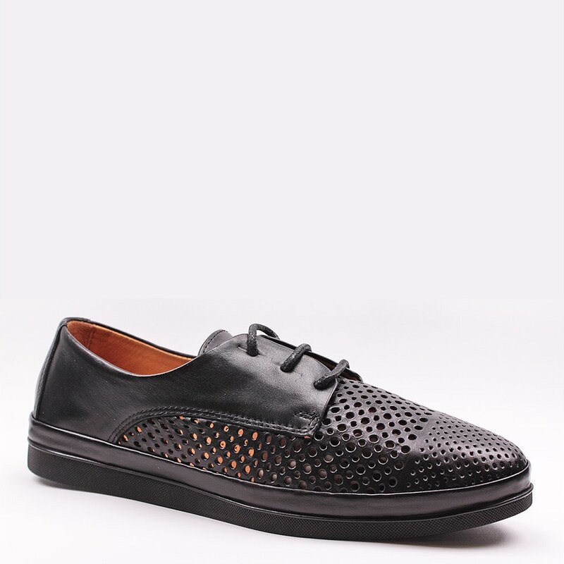 Secretshoes Dámske poltopánky RC4129-128-3617 ČIERNA 49372686