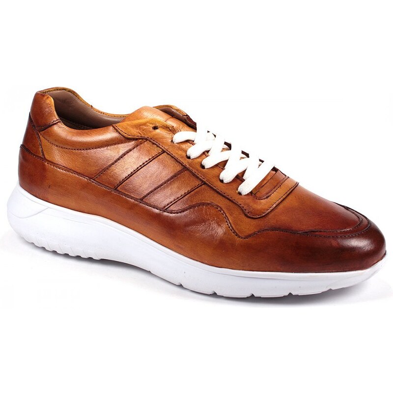 GLS Pánske sneakersy SA2605 CAMEL 49372714