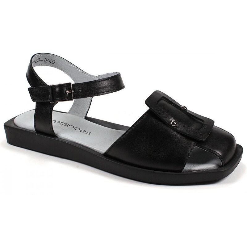 Secretshoes Dámske sandále RC558-128-1649 ČIERNA 49372771