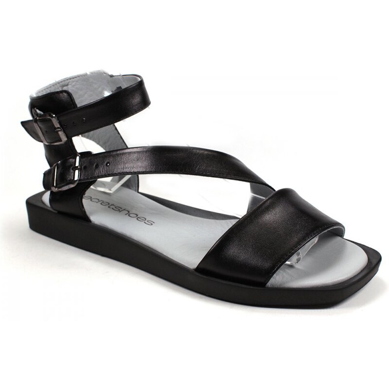 Secretshoes Dámske sandále RC561-128-1649 BLACK 49372782