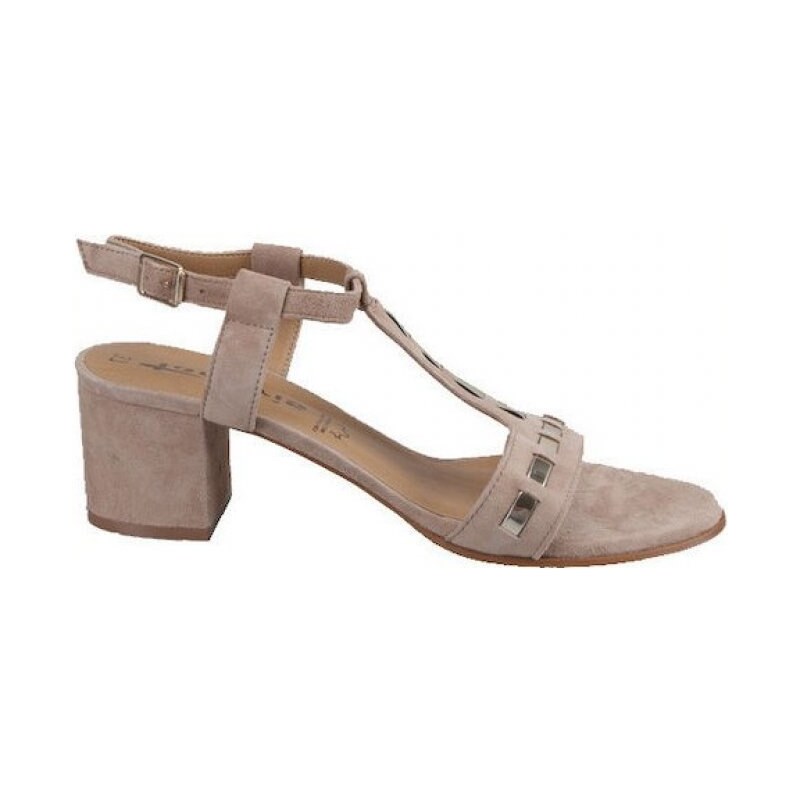 Tamaris Sandále 1-1-28006-20 398 TAUPE/GOLD 49373115
