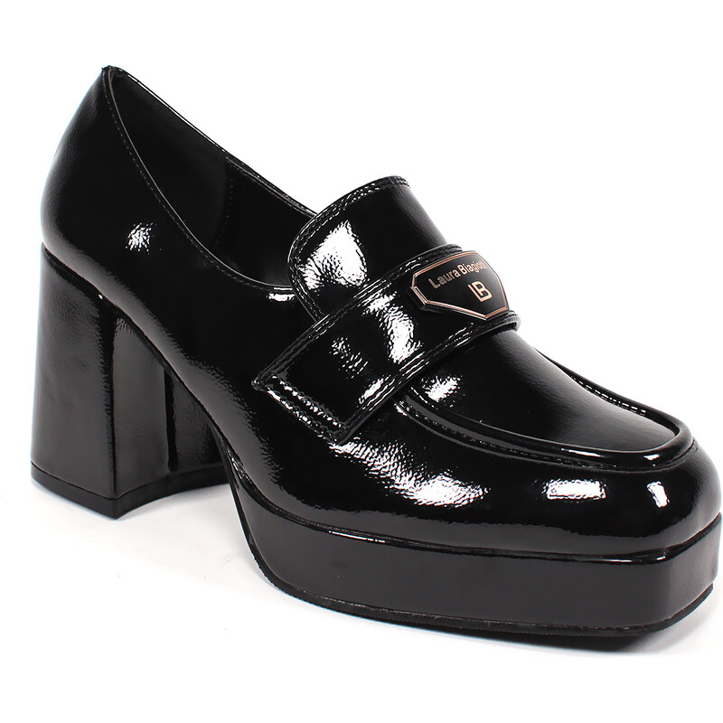 Laura Biagiotti Lodičky na hrubom opätku 49373344