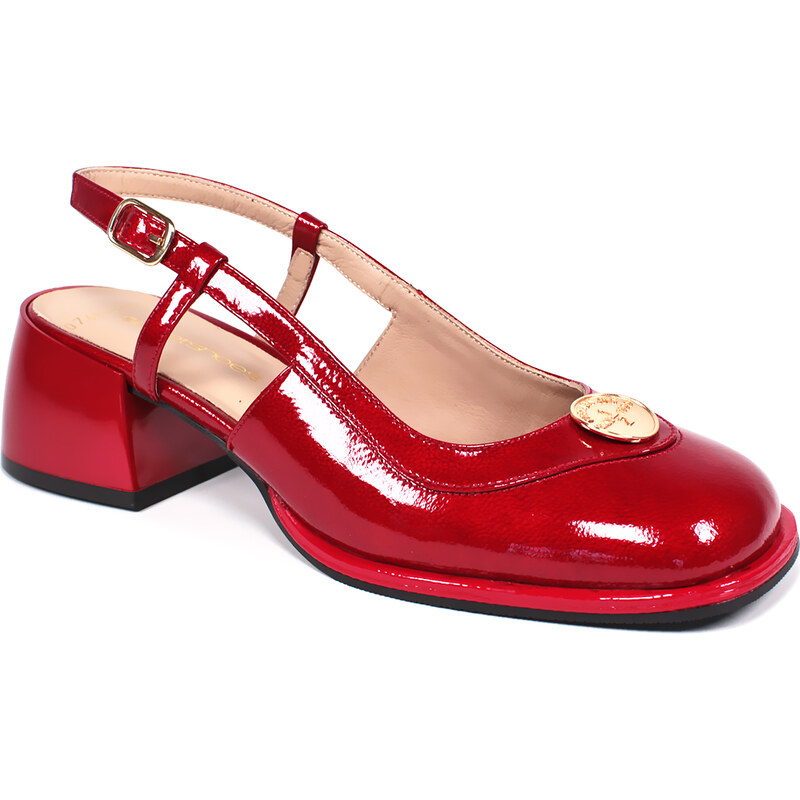 Secretshoes Elegantné poltopánky s otvorenou pätou 49373677