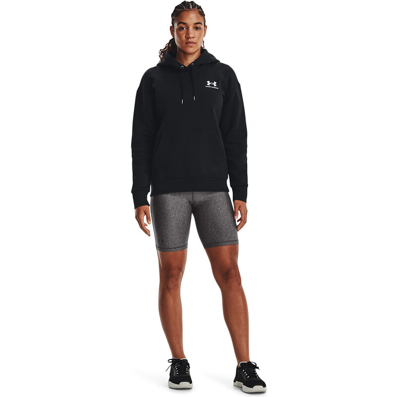 Mikina Under Armour Essential Fleece Hoodie Black XS 49383596