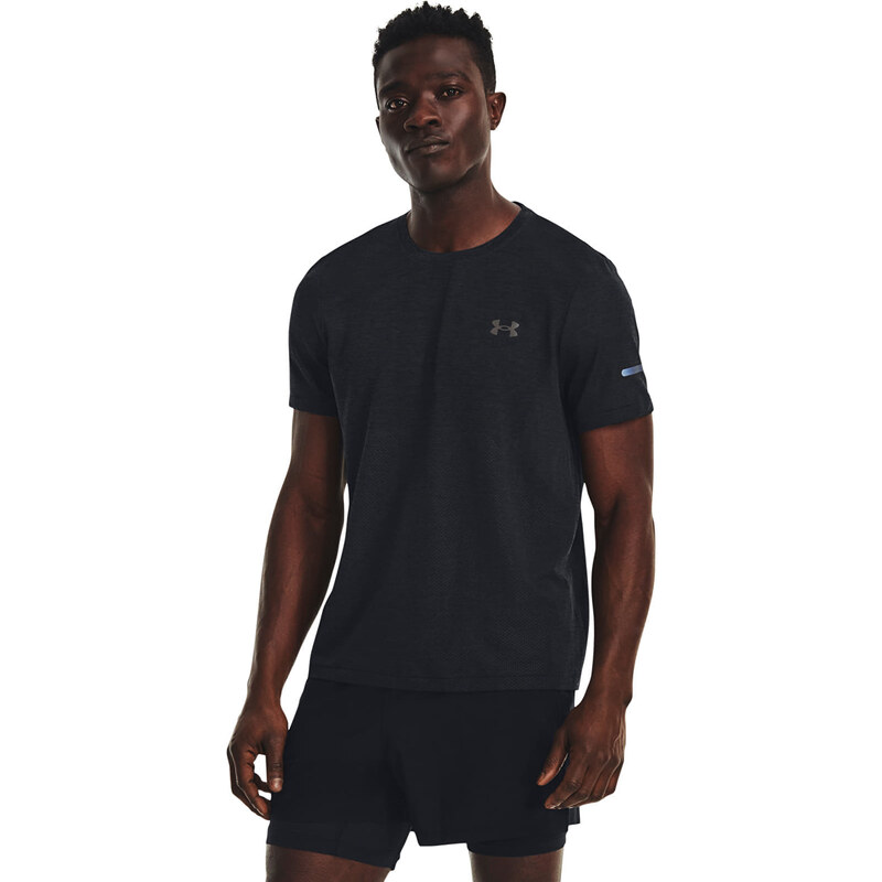 Tričko Under Armour Seamless Stride Ss Black XXL 49384415