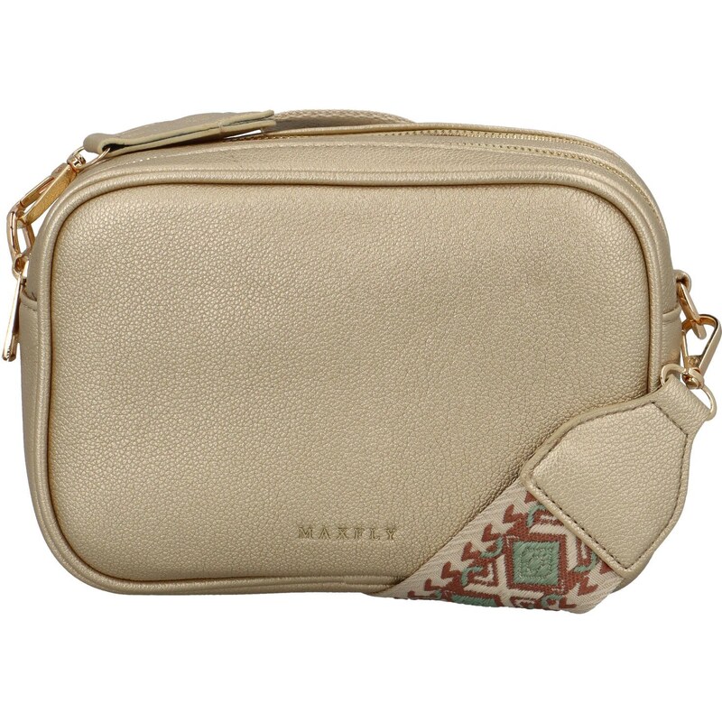 Dámska crossbody zlatá - MaxFly Jerissa zlatá 49384400