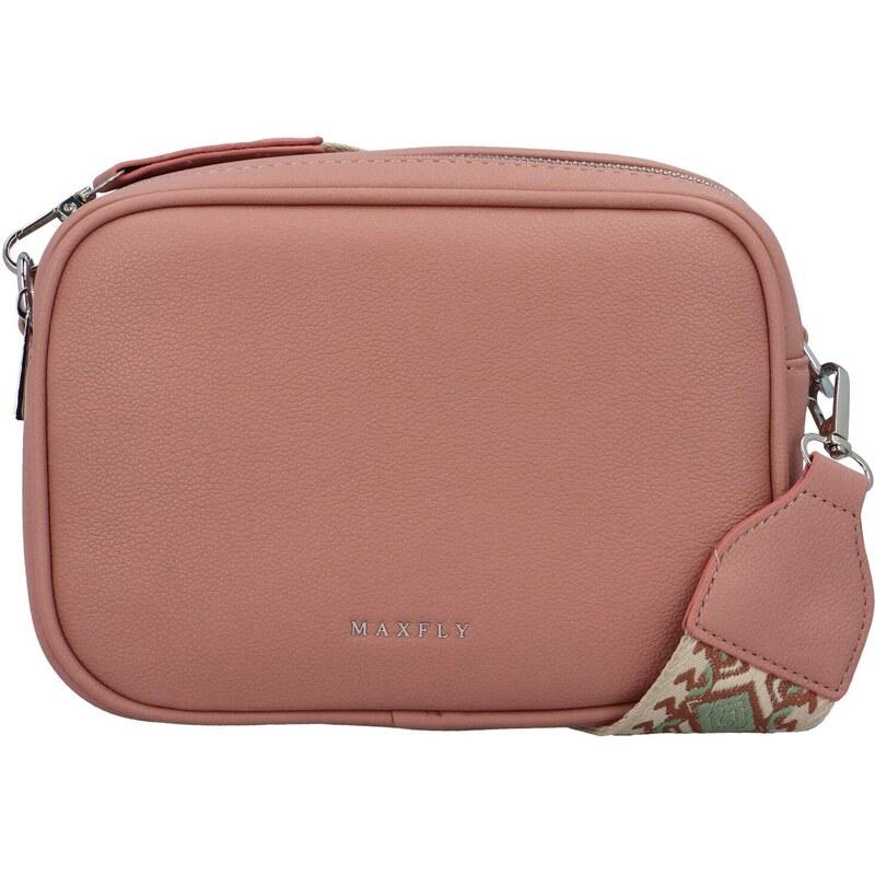 Dámska crossbody ružová - MaxFly Jerissa ružová 49384407