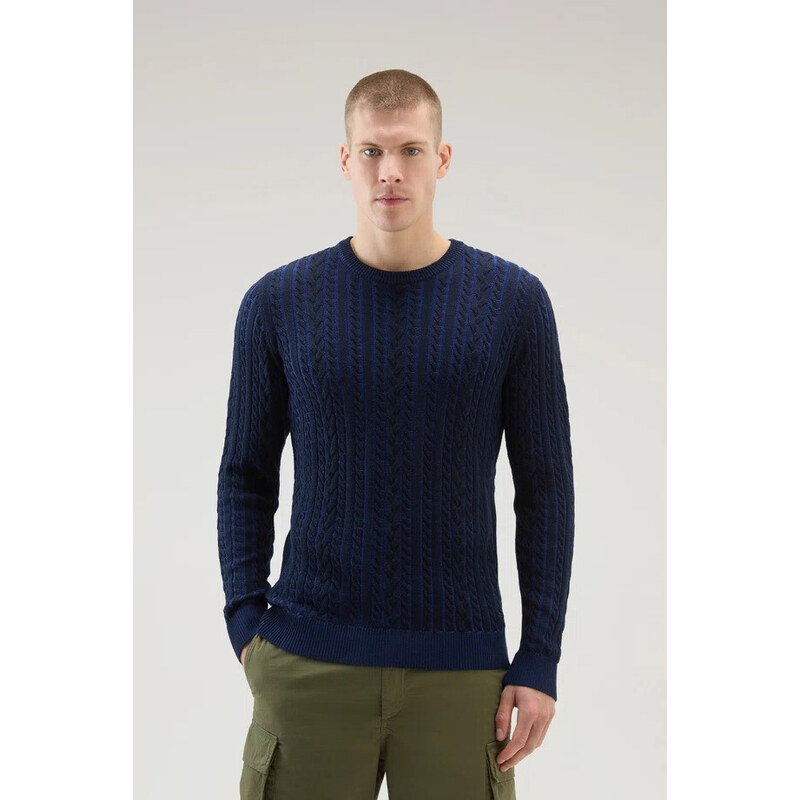SVETER WOOLRICH VANISE CABLE CREWNECK 58130332