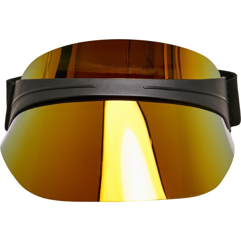 Urban Classics Cool Plastic Visor Black/Orange 50549143