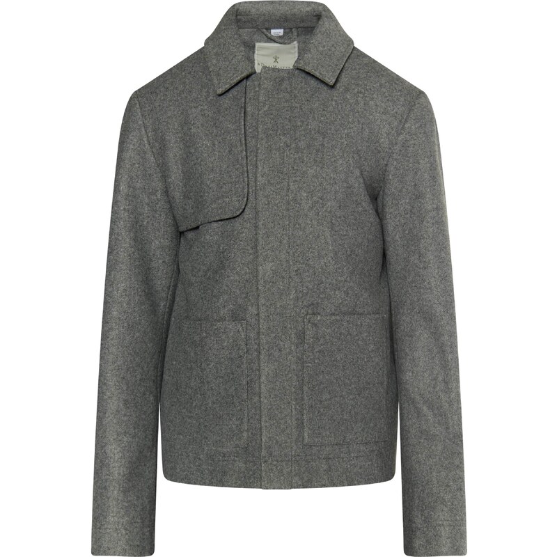 DreiMaster Klassik Prechodná bunda tmavosivá 54254923