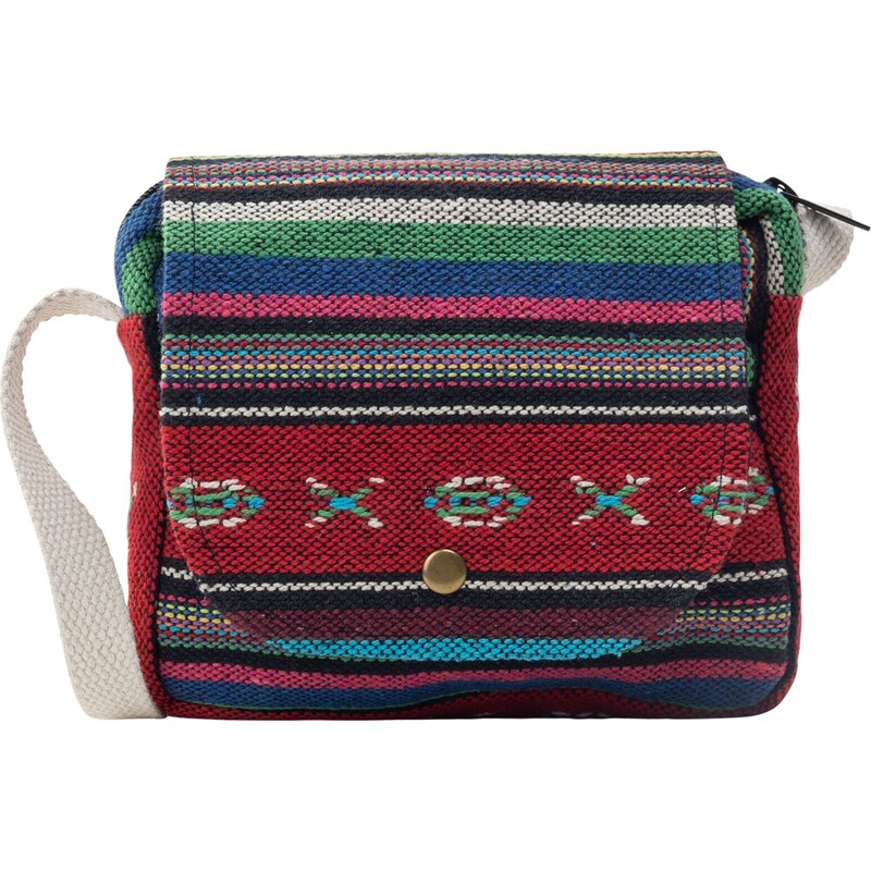 DreiMaster Vintage Taška cez rameno vínovo červená 55131974