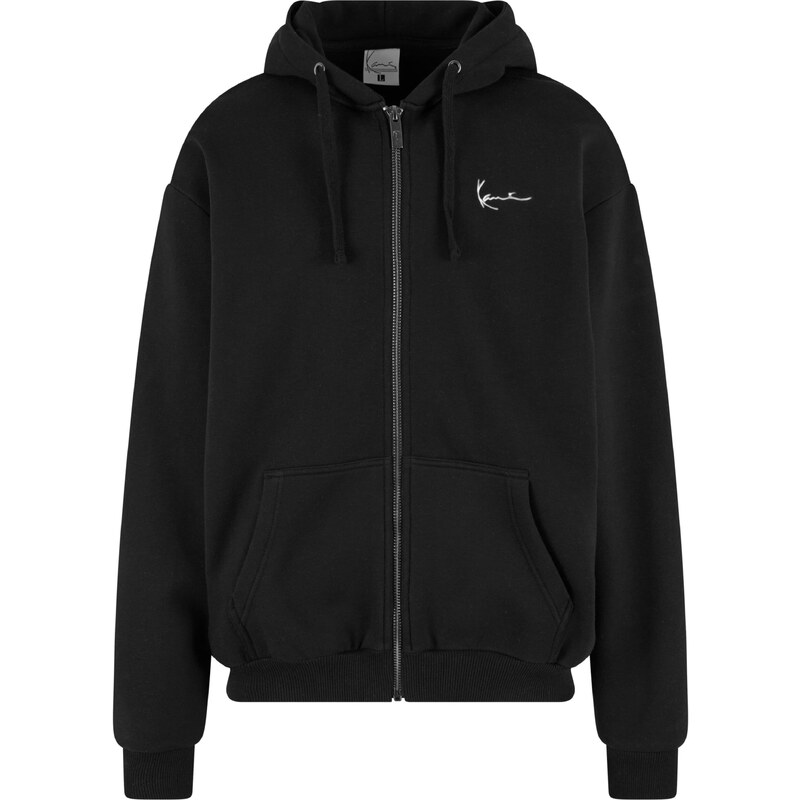 Karl Kani Tepláková bunda čierna / biela 56773924