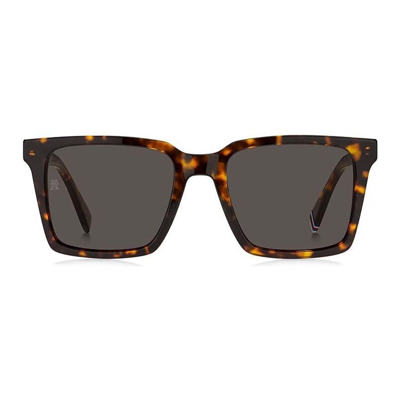 Slnečné okuliare Tommy Hilfiger pánske, hnedá farba, TH 2067/S
