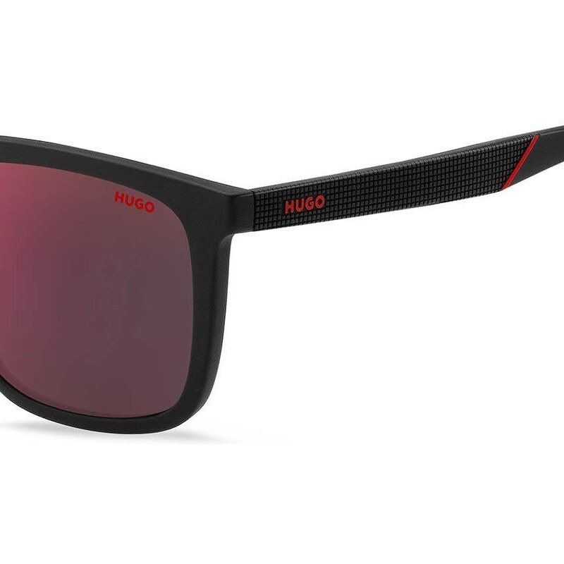 Slnečné okuliare HUGO pánske, čierna farba, HG 1304/S