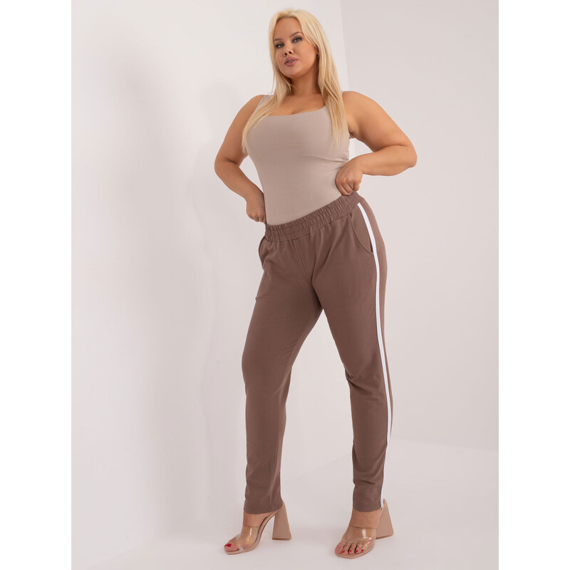 BASIC Feel Good Sweatpants-RV-DR-6643.95-brown 64682624