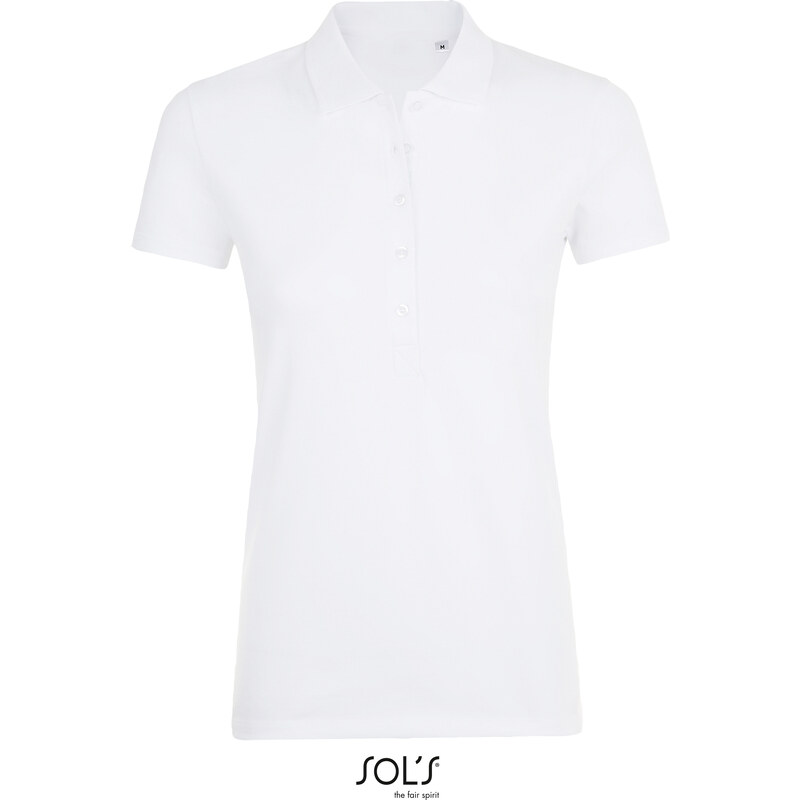 Dámske elastické piqué polo SOLS 62678732