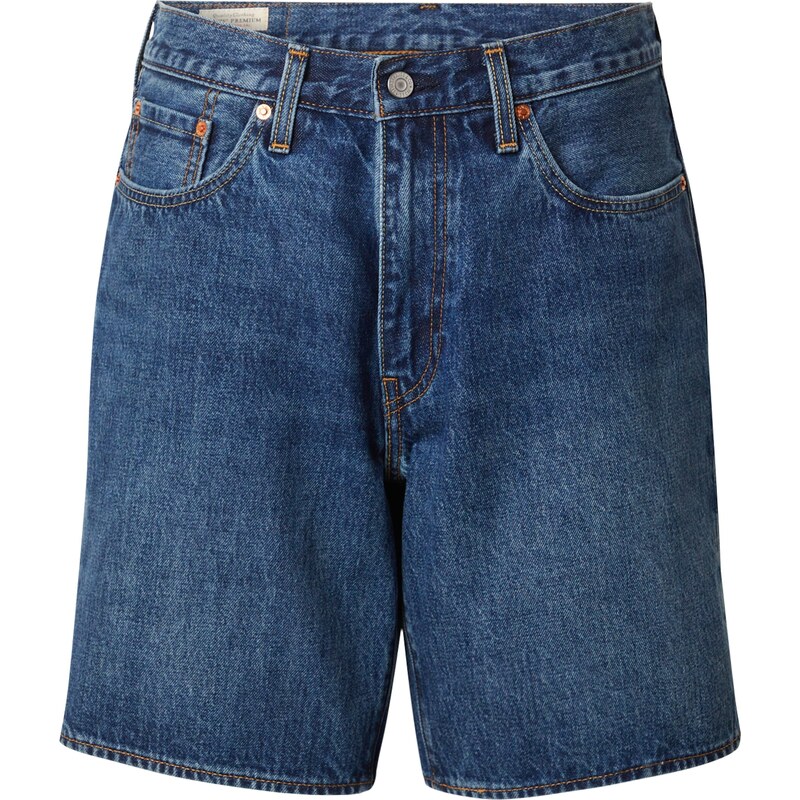 LEVIS Džínsy 468 Loose Shorts modrá denim 49419605