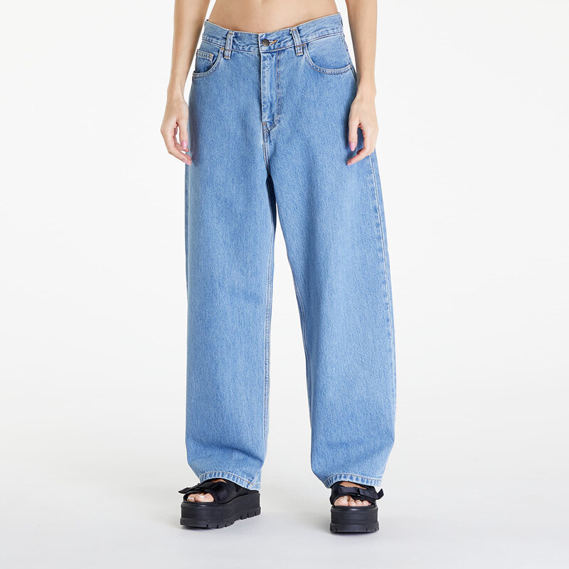 Kalhoty Carhartt WIP W Brandon Pant Blue Stone Bleached M 49424168