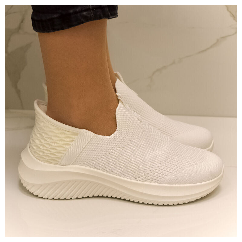 JOHN-C Dámske biele SLIP-ON tenisky ARDENE 49423977