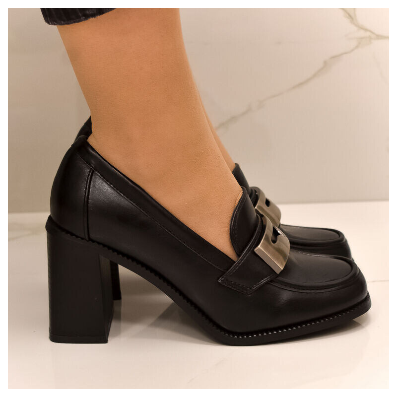 SS Dámske čierne poltopánky RHETT 49423983