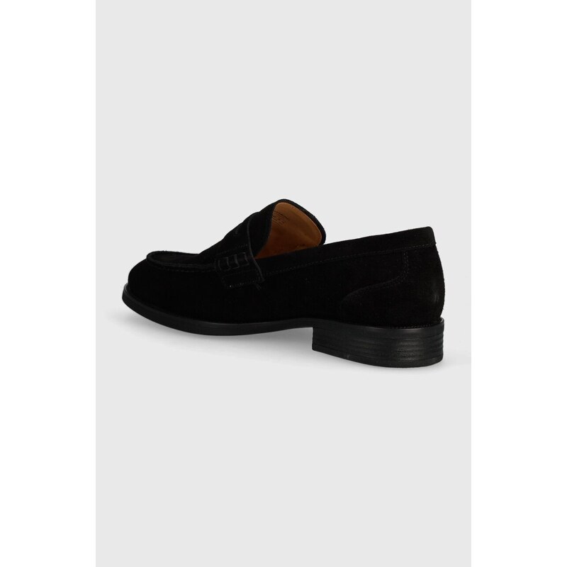 Semišové mokasíny Vagabond Shoemakers MARIO pánske, čierna farba, 4961-040-20