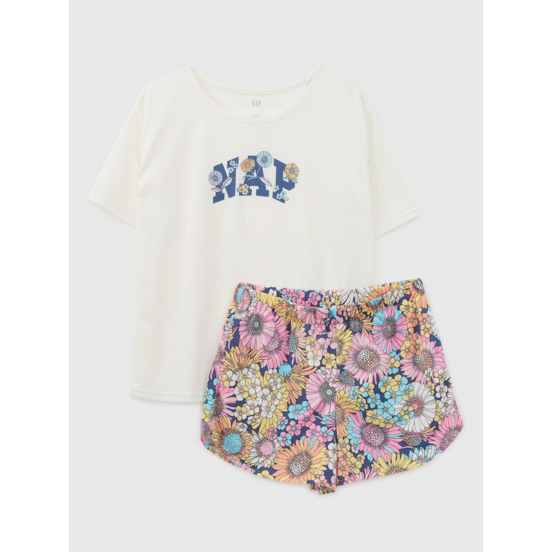 Biele dievčenské pyžamo GAP 50670690