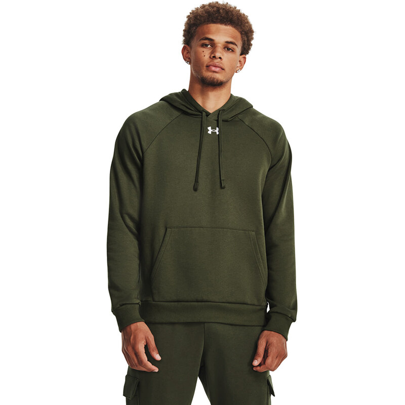 Mikina Under Armour Rival Fleece Hoodie Marine Od Green XL 49434293