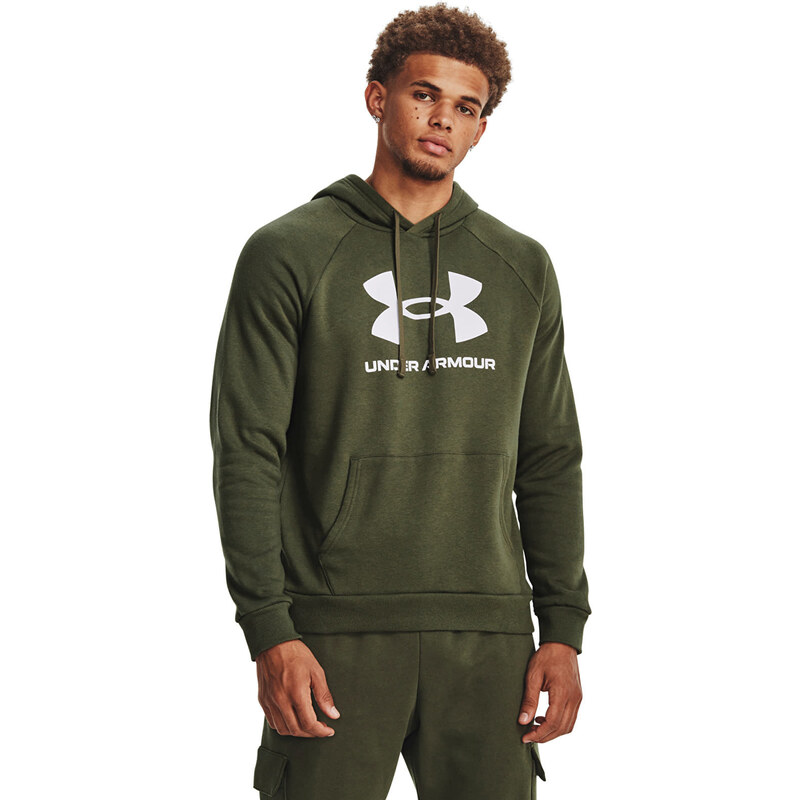 Mikina Under Armour Rival Fleece Logo Hd Marine Od Green S 49434295
