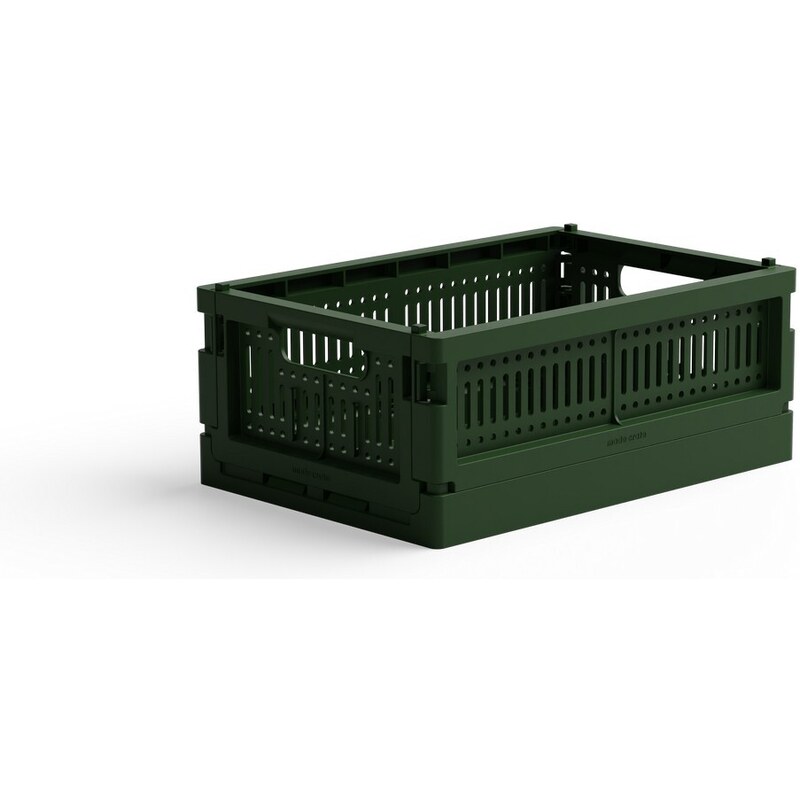Skladacia prepravka mini Made Crate - racing green
