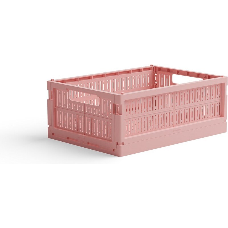 Skladacia prepravka midi Made Crate - candyfloss pink