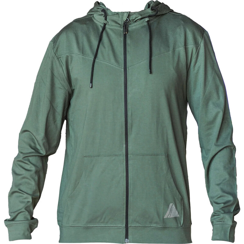 Zelená športová mikina Joma Indoor Gym Zip-Up Hoodie 102970-477 49436146